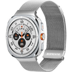 Dux Ducis Milanese Λουράκι Μεταλλικό Silver (Samsung Galaxy Watch Ultra)