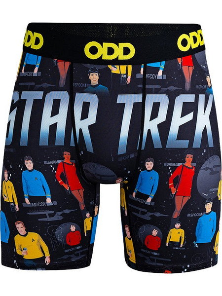 ODD SOX Star Trek Ανδρικό Μποξεράκι Μαύρο XU37968MBB