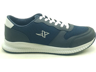 Poseidon Ανδρικά Sneakers Navy Μπλε WB4144