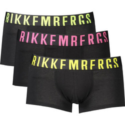 Bikkembergs Ανδρικά Μποξεράκια Σετ 3Pack Μαύρα BKK1UTR16TR