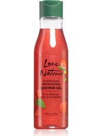 Oriflame Love Nature Organic Mint & Raspberry Αφρόλουτρο σε Gel 250ml