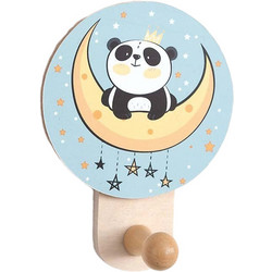 Parisis Μπομπονιέρα Βάπτισης Κρεμάστρα Panda από Ξύλο