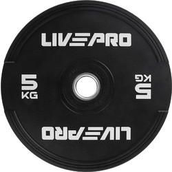 LivePro Δίσκος Ολυμπιακού Τύπου Bumper 5kg Φ50mm Β-8331-05