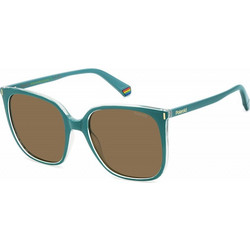 Polaroid Eyewear PLD6218S 1ED Γυναικεία Γυαλιά Ηλίου Πεταλούδα Κοκάλινα Πράσινα με Καφέ Φακό