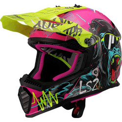 LS2 MX437J Fast Evo II Mini Gorilla Κράνος Μηχανής Motocross 1050gr