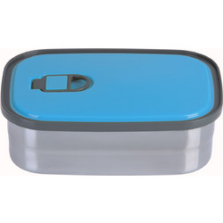 Veltihome Δοχείο Φαγητού Inox 750ml Μπλε Γκρι