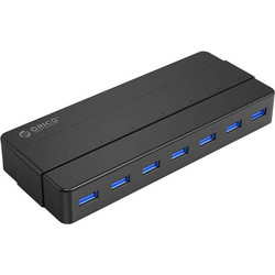 Orico H7928-U3-V1-EUBKBPIP USB Hub 3.0 USB-A με 7 Θύρες USB-A & Εξωτερική Παροχή Ρεύματος