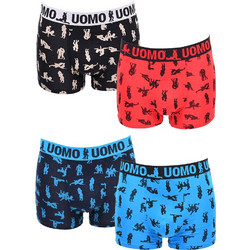 Uomo Ανδρικά Μποξεράκια Σετ 4Pack BO409