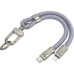 Hoco GH5 Keychain USB-C to Lightning Cable 0.22m Blue GH5