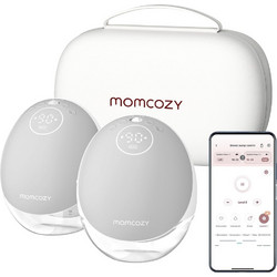 Momcozy M9 Διπλό Ηλεκτρικό Θήλαστρο Μπαταρίας Χωρίς BPA 150ml Grey
