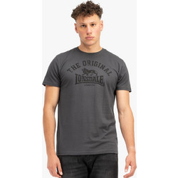 Lonsdale Original Ανδρικό Αθλητικό T-Shirt Ανθρακί 112048-1572
