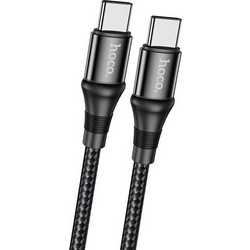 Hoco X50 Braided USB-C to USB-C 2m Black HOC-X50C-BK2