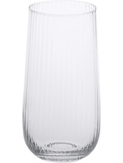 Andrea House Σετ Ποτήρια Νερού Γυάλινα Milan 450ml 6τμχ AH-MS74129
