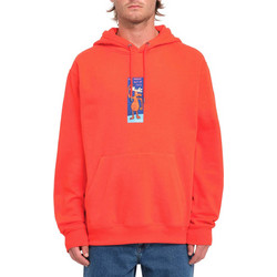 Volcom Ανδρικό Φούτερ με Κουκούλα & Τσέπες Πορτοκαλί A4132417-BRE