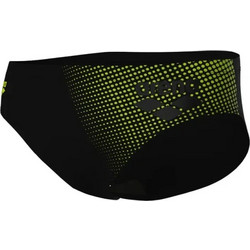 Arena Foggy Dots Αθλητικό Ανδρικό Μαγιό Boxer Μαύρο Lime 008482-506
