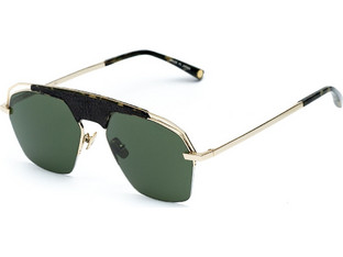 Belstaff MAXFORD-DORADO Ανδρικά Γυαλιά Ηλίου Aviator Μεταλλικά Χρυσά με Πράσινο Φακό