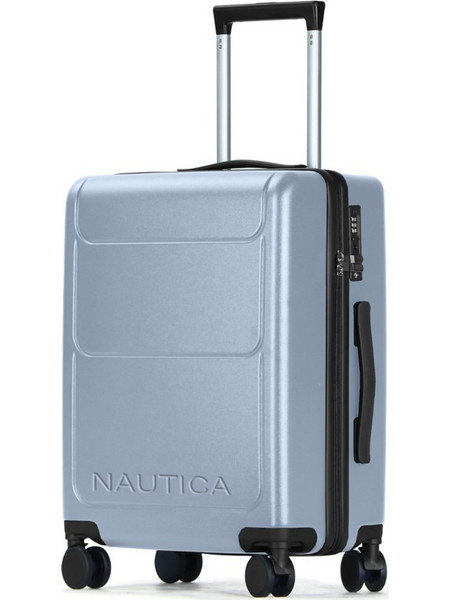 Nautica 2964 Βαλίτσα Μεσαία 63x43x27cm με 4 Ρόδες Ασημί