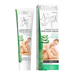 Eveline Active Aloe Vera Κρέμα Αποτρίχωσης 125ml