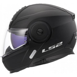 LS2 FF902 Scope II Matt Black Κράνος Μηχανής Flip-Up 1750gr