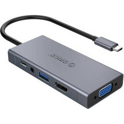 Orico MC-U501P-GY-BP USB-C Docking Station με HDMI PD