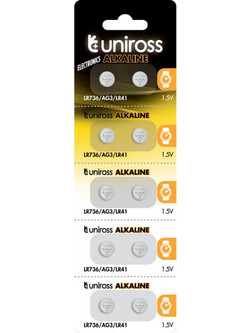 Uniross AG3/LR41 10τμχ