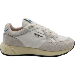 Pepe Jeans Marlon Divided Γυναικεία Sneakers Εκρού PLS60035-811