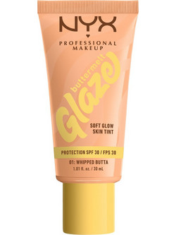 Nyx Buttermelt Glaze 01 Whipped Butta Liquid Make Up SPF30 30ml