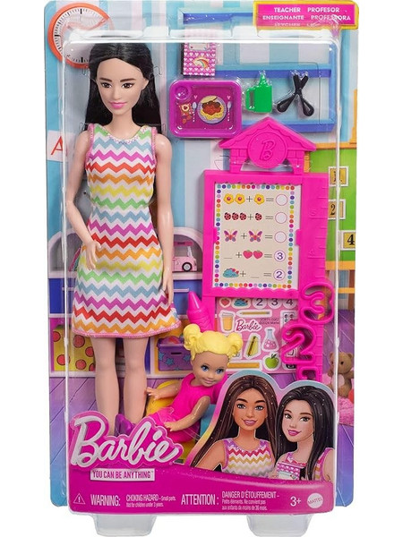 Mattel Barbie You Can Be Anything Δασκάλα Μελαχρινή