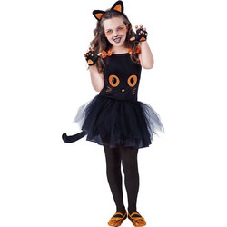Παιδική Αποκριάτικη Στολή Cat Girl Tutu S8410