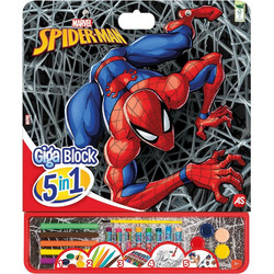 AS Company Marvel Spider-Man Σετ Ζωγραφικής 42x1.2x35cm 21τμχ 1023-62752