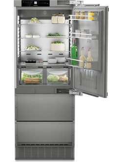 Liebherr ECBNe 7870 Εντοιχιζόμενος Ψυγειοκαταψύκτης 402lt Inox