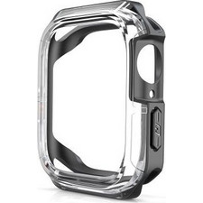 Devia Sport Πλαστική Θήκη για Apple Watch 7 / 8 41mm Μαύρη Διαφανής