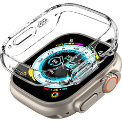 Spigen Thin Fit Θήκη Σιλικόνης για Apple Watch Ultra 49mm Διαφανής