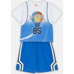 Joyce Παιδικό Σετ για Αγόρι Καλοκαιρινό Λευκό Royal Blue 2512126