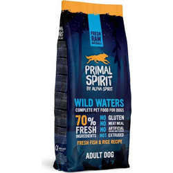 Alpha Spirit Primal Spirit Adult Wild Waters with Fish & Rice 12kg