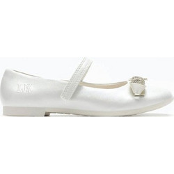 Lelli Kelly Παιδικές Μπαλαρίνες Δερμάτινες με Σκρατς Λευκές LKBA4823-BI01