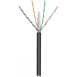 Hyper-Fix U/UTP Cat.6 Καλώδιο Δικτύου Ethernet 100m Black 5205308310355