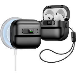 ESR Pulse Halolock MagSafe Θήκη Σιλικόνης για Apple AirPods 4 Μαύρη