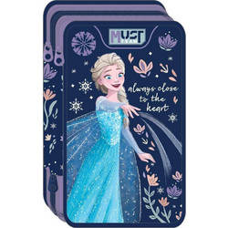 Must Disney Frozen Always Close to the Heart Κασετίνα Γεμάτη με 2 Θήκες Navy Μπλε 565021