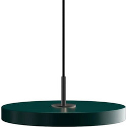 Umage Asteria Plus Mini Κρεμαστό Φωτιστικό Οροφής Μονόφωτο LED με Θερμό Λευκό Φως Μαύρο 2290C4175