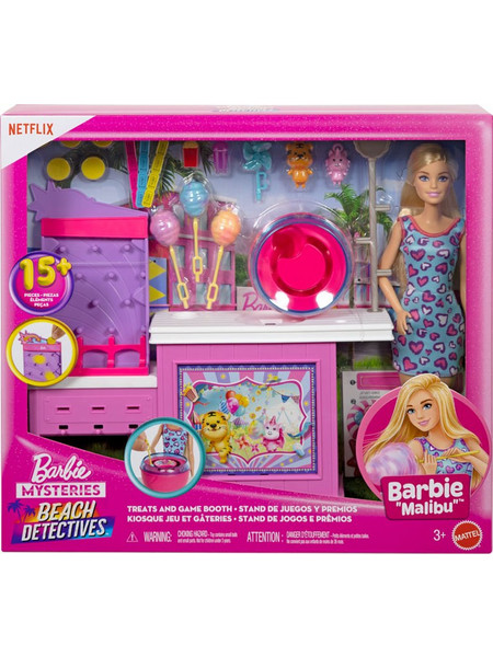 Mattel Barbie Mysteries Beach Detectives Παιχνίδια στο Λούνα Παρκ