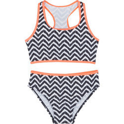 Joyce Αθλητικό Παιδικό Μαγιό Bikini Set για Κορίτσι Μαύρο Κοραλί 2545811