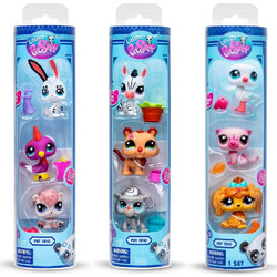 Basic Fun Littlest Pet Shop W2 Φιγούρες σε Σωλήνα Διάφορα Σχέδια
