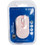 AOAS B-1002 Ασύρματο Bluetooth Ποντίκι Pink