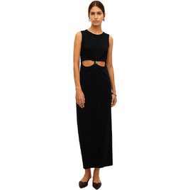 Vero Moda Midi Καλοκαιρινό Καθημερινό Φόρεμα Μαύρο 10327497 Vero Moda Midi Καλοκαιρινό Καθημερινό Φόρεμα Μαύρο 10327497