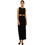 Vero Moda Midi Καλοκαιρινό Καθημερινό Φόρεμα Μαύρο 10327497