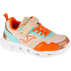 Joma Παιδικά Sneakers με Φωτάκια Πορτοκαλί Τιρκουάζ JSTARS2525V