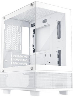 1stPlayer Mi2-A White Gaming Midi Tower Κουτί Υπολογιστή με Πλαϊνό Παράθυρο