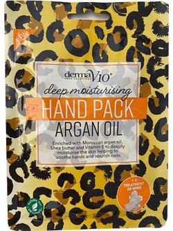 Derma V10 Argan Oil Ενυδατική Μάσκα Χεριών
