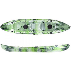 SCK Nereus HD Πλαστικό Kayak 2 Ατόμων Λευκό Μαύρο 0201-371278